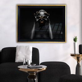 Wallity Cuadro Decorativo Enmarcado Multicolor 35 x 45 cm